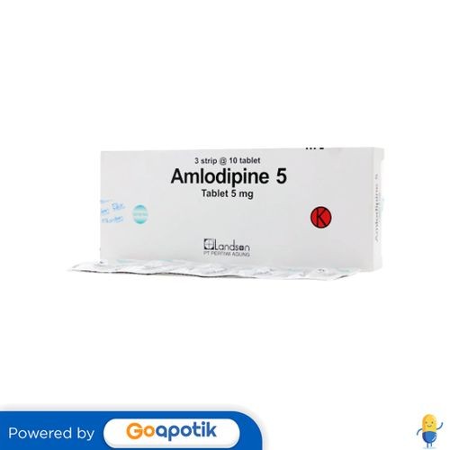Amlodipine Landson 5 Mg Box 30 Tablet