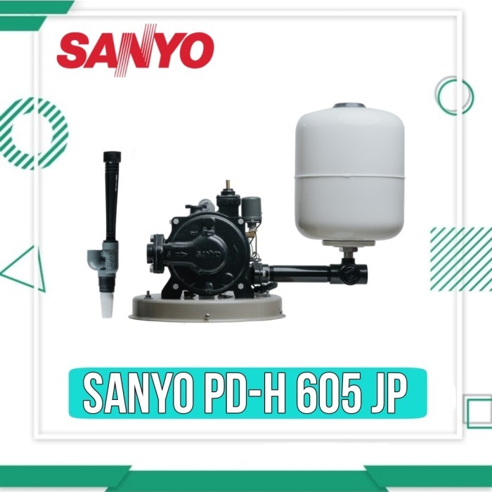 Mesin Pompa Jetpump Sanyo PDH 605 JP (Pompa Sumur Dalam)