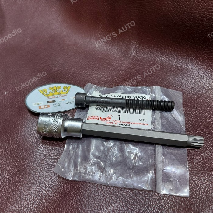 Promo KUNCI TEKIRO+ BAUT SILINDER HEAD AVANZA 1.3 - XENIA 1.3 2004-2015 ASLI