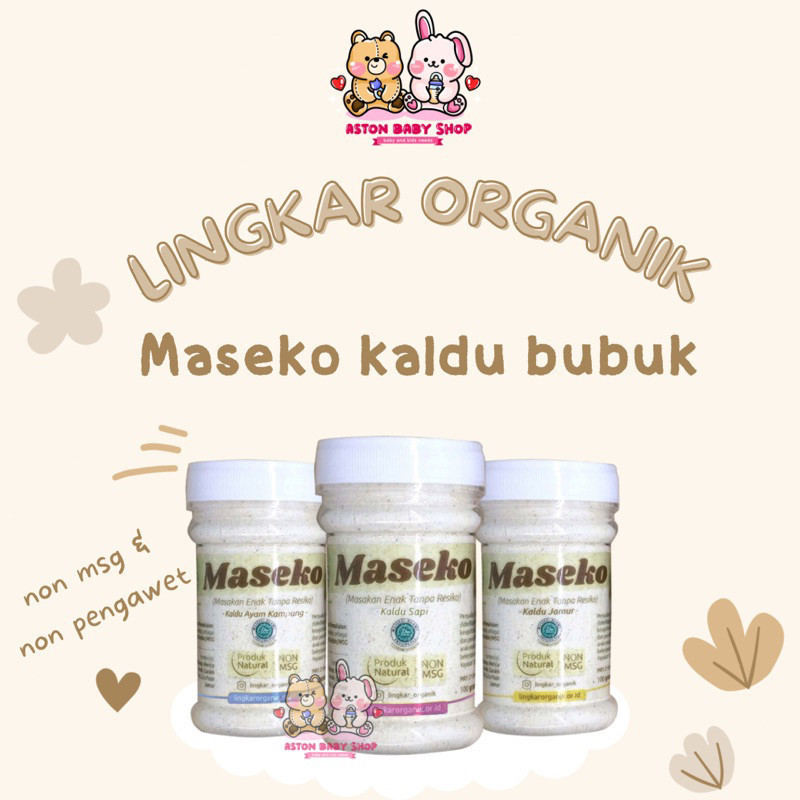 

Maseko Kaldu Ayam/Sapi/Jamur Botol & Refill Kaldu Mpasi Non Msg & Non Pengawet