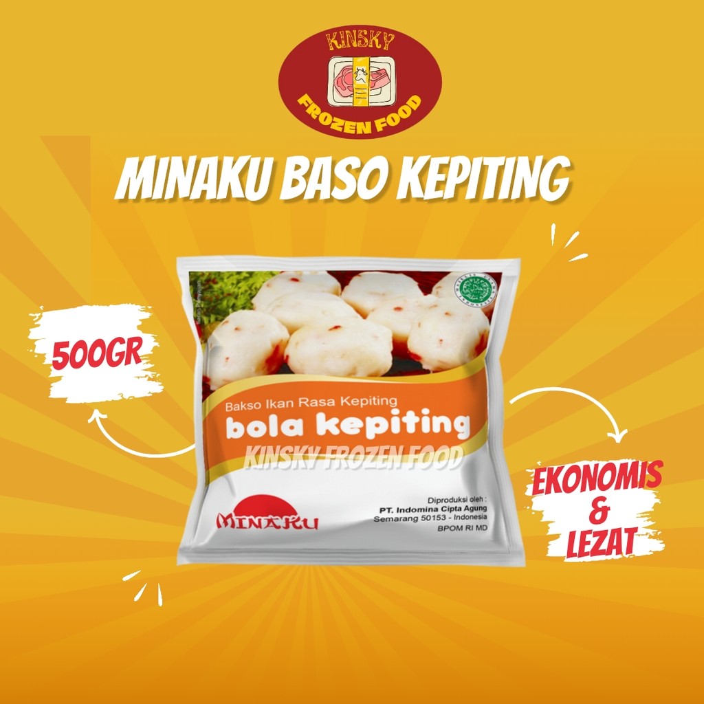 

MINAKU BOLA KEPITING 500GR