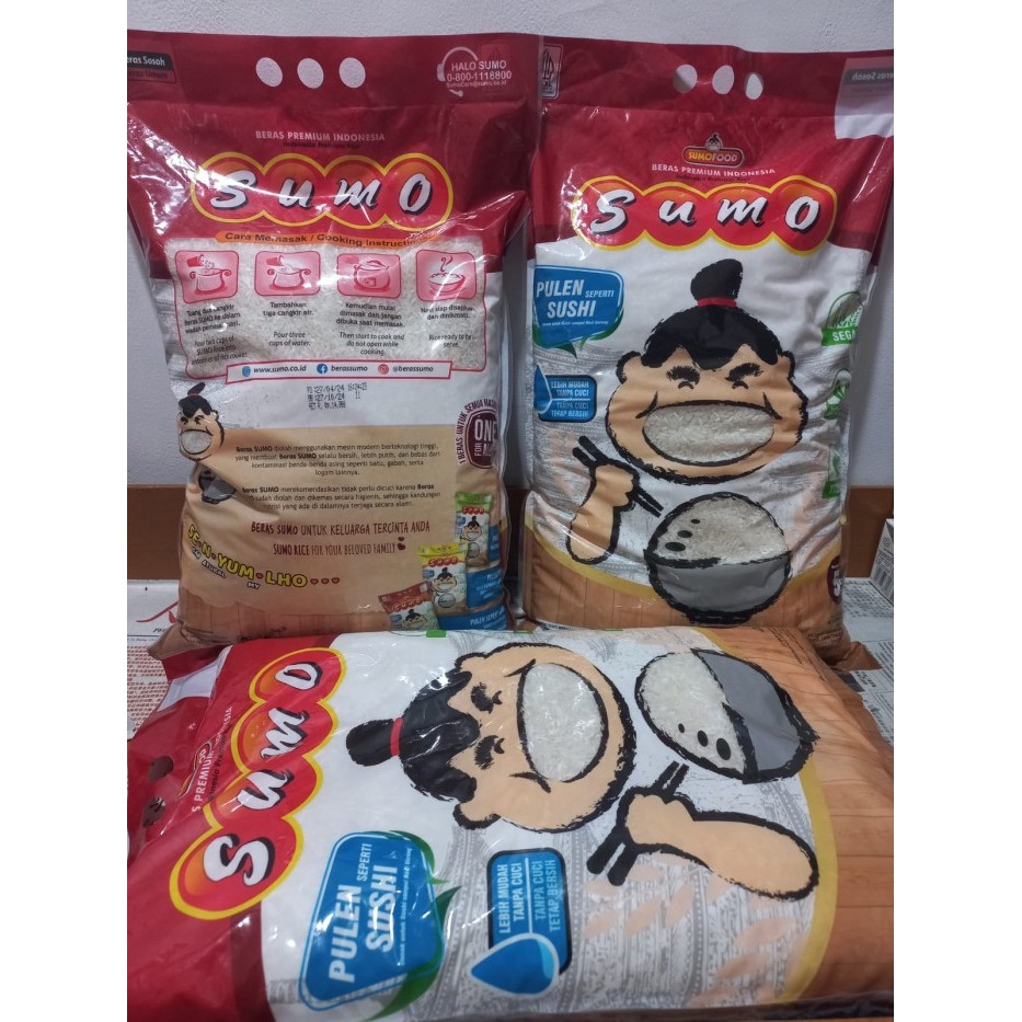 

BERAS SUMO . BERAS SUMO SUPER. ALL VARIAN - 5 kg