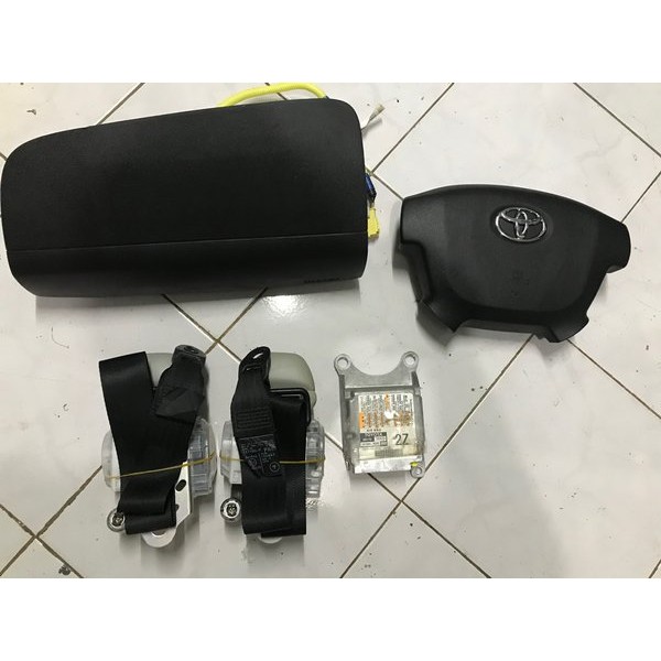 AIRBAG FULL SET TOYOTA HIACE COMMUTER AIRBAG STIR PENUMPANG SAFETY BELT COMPUTER AIRBAG