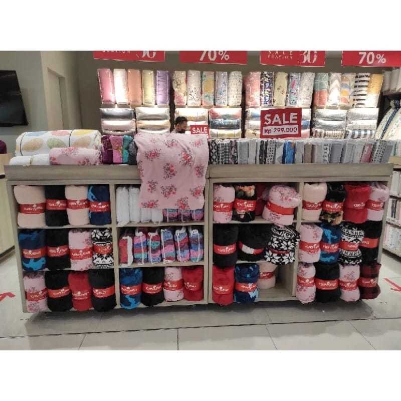 GT65R KING RABBIT blanket  selimut Glow in the dark