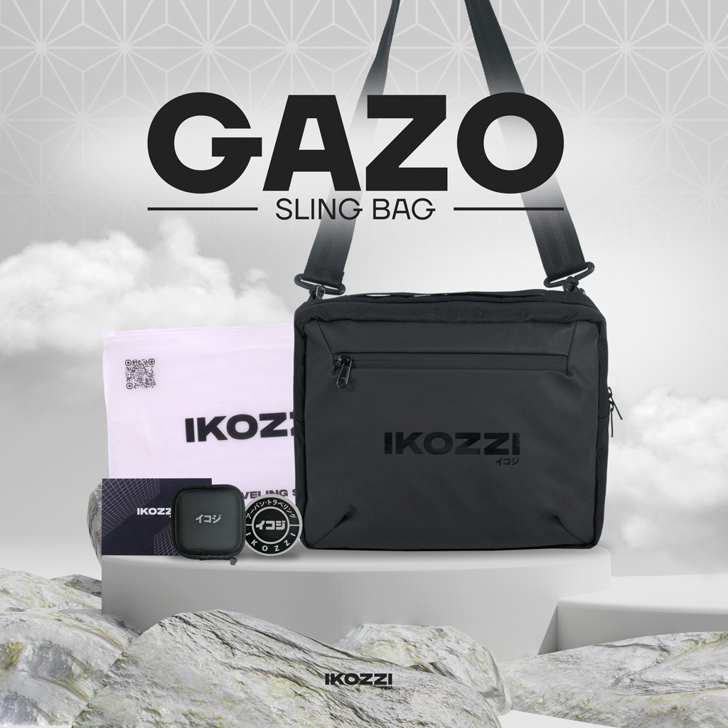 Ikozzi Gazo - Sling Bag - Tas Tablet 13 Inc - Handbag pria