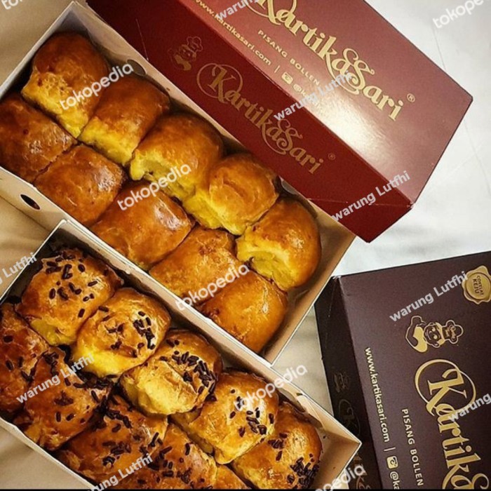 

Kartikasari Pisang Bolen isi 10pcs/box - Keju, Reguler