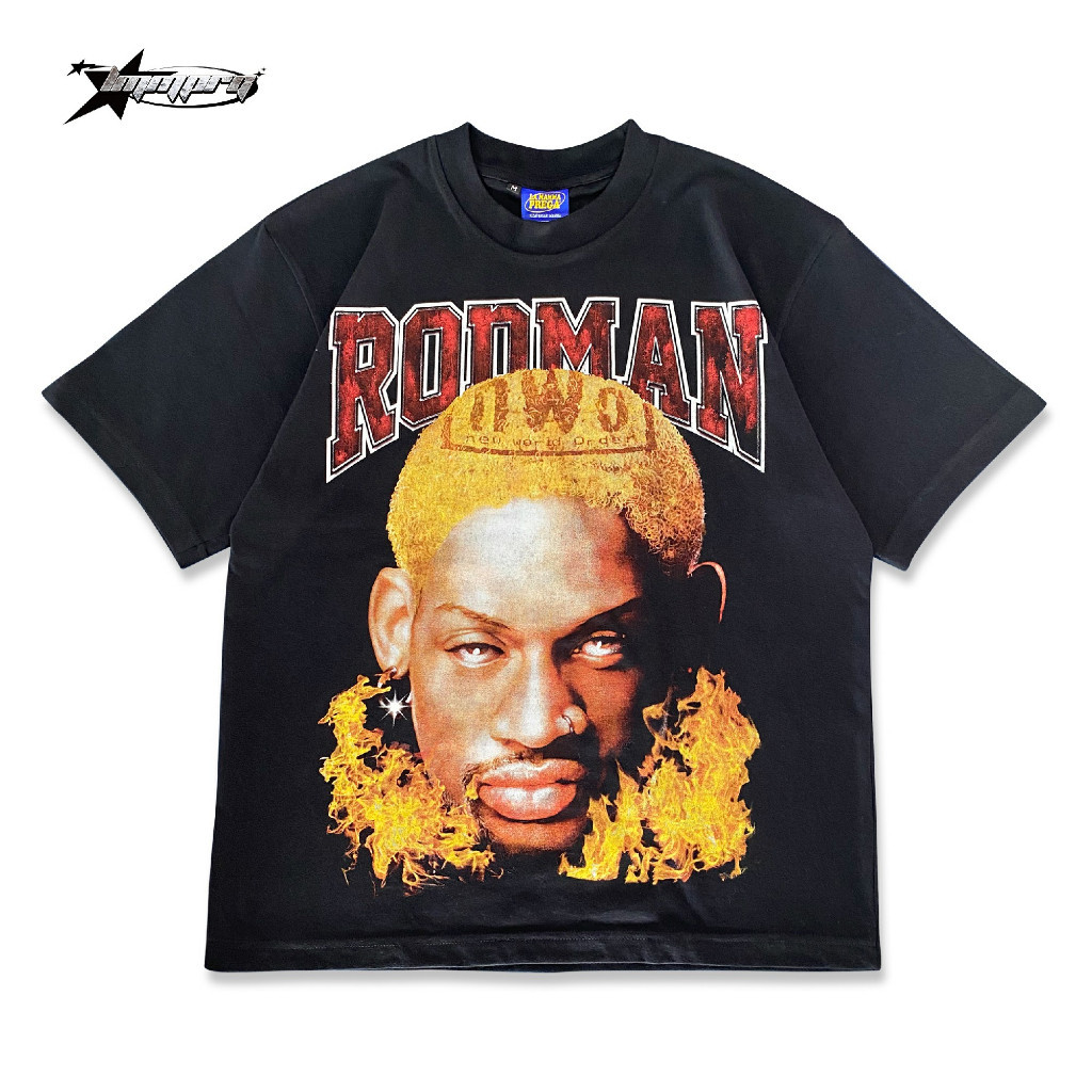 【HOT】 KAOS BAJU DENNIS RODMAN T-SHIRT OVERSIZE | LMM PRG