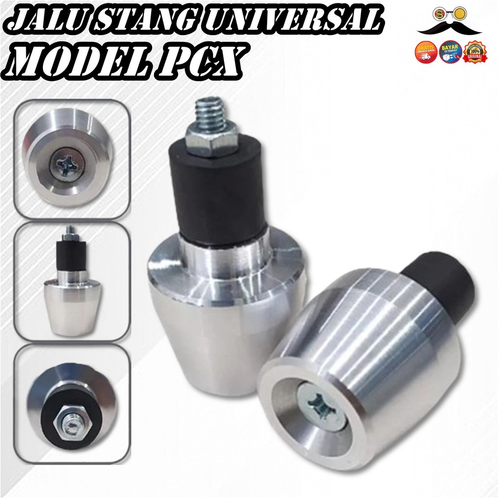 BANDUL JALU STANG PCX UNIVERSAL KIRI KANAN CROME BEAT VARIO FILANO FAZZIO NMAX MIO SCOOPY AEROX MIO