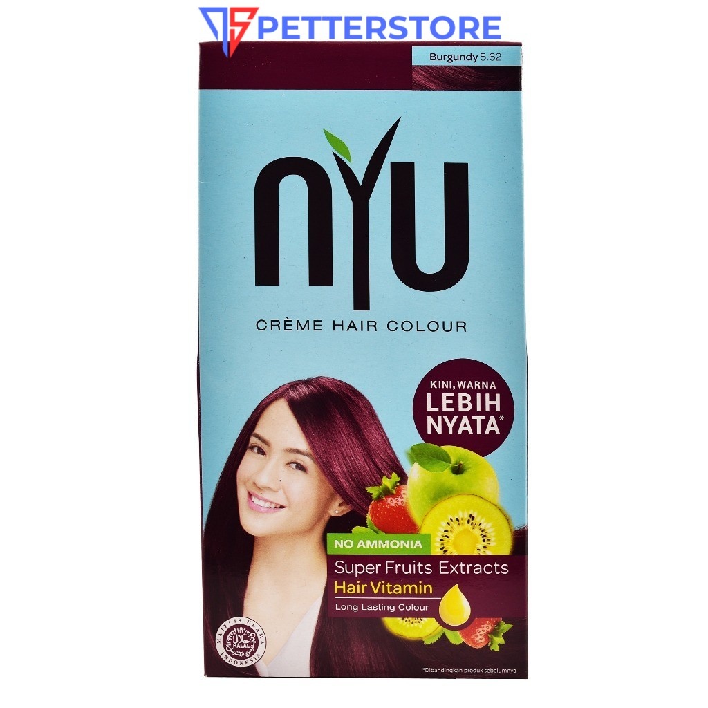 NYU CREME HAIR COLOUR BURGUNDY