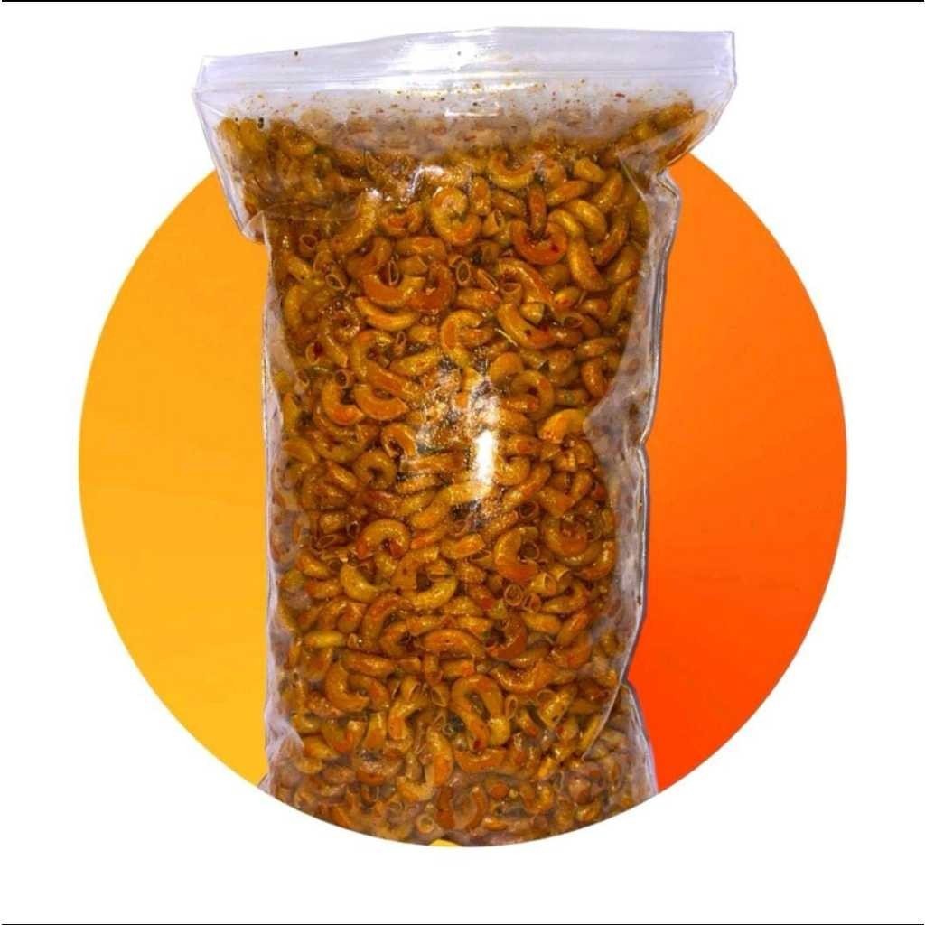 

MAKARONI ORIGINAL/PEDAS CIKRUH/BANTET ISI 100GRAM DAUN JERUK MAKRONI MAKARONI RENYAH SNACK/CEMILAN SEHAT