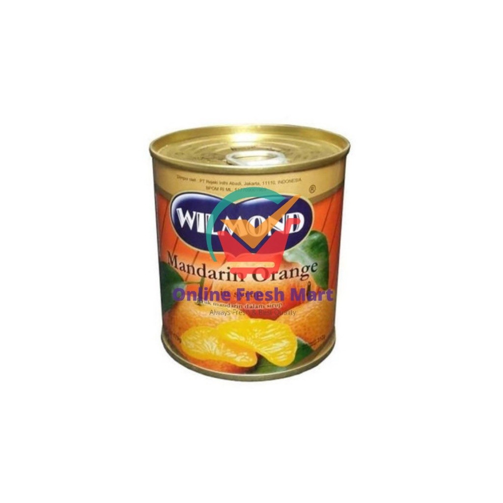 

Wilmond Mandarin Orange in Syrup 312g / Buah Jeruk Mandarin Kaleng - Online Fresh Mart Denpasar