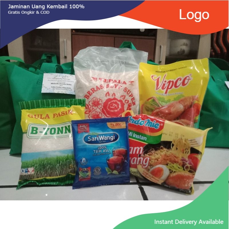 

Paket Sembako / Paket Syukuran FREE GODIE BAG (LABEL COSTUM) - XASANOVA