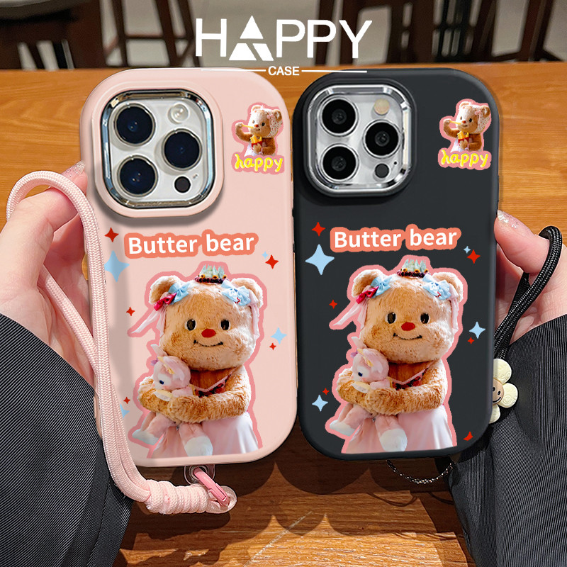 Applicable to Redmi 13C Phone Cases 12C Pink bear cute high value trendy cartoon 12 4G 11A 10C 10 PO