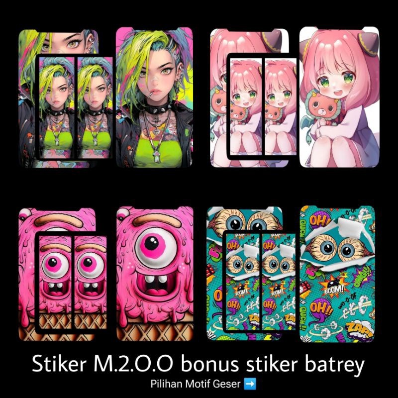 

PROMO stiker kalender tipe 2.o.o bonus stiker .batreyi