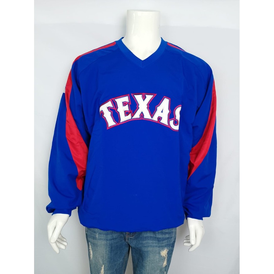 JAKET VARSITY BASEBALL MLB TEXAS PREMIUM - M