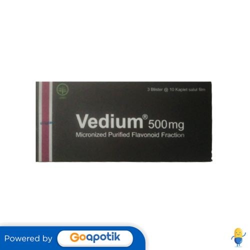 Vedium 500 Mg Box 30 Kaplet