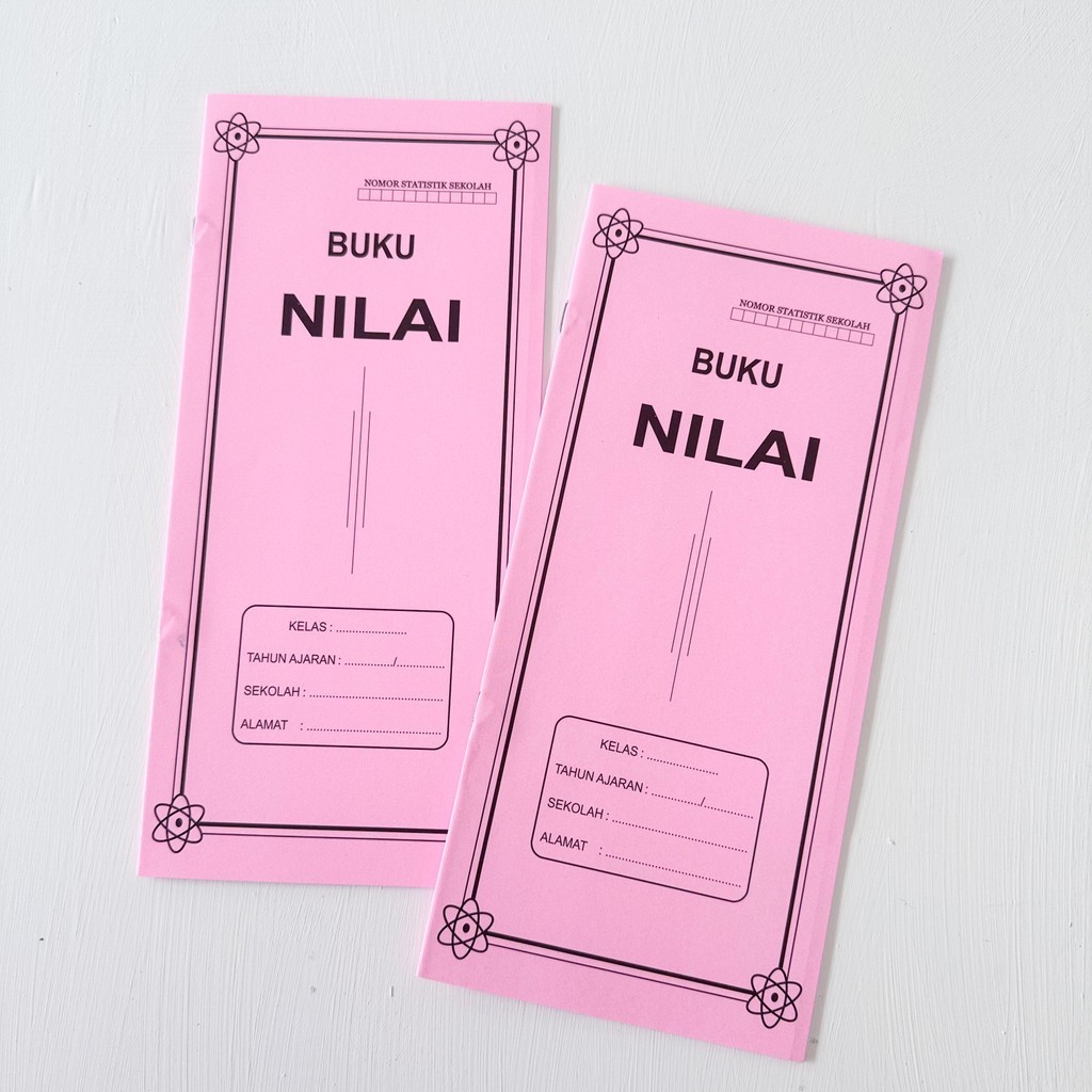 

BUKU NILAI BESAR / BUKU NILAI KECIL / BUKU DAFTAR NILAI SD SMP SMA SMK