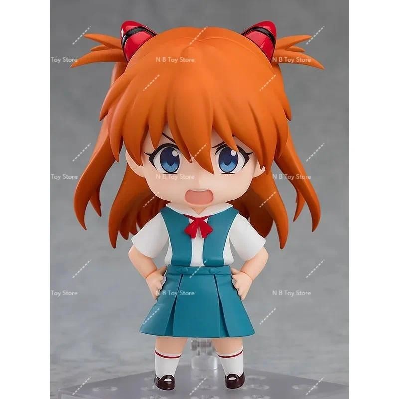 Original GSC 1202 Nendoroid Eva Asuka Langley Sryyu Anime Action Figures Toys for Boys Girl Children