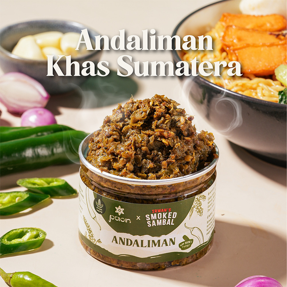 

new sale Irwan's Smoked Sambal - Sambal Ijo Andaliman Medan khas Batak Sumatera Utara