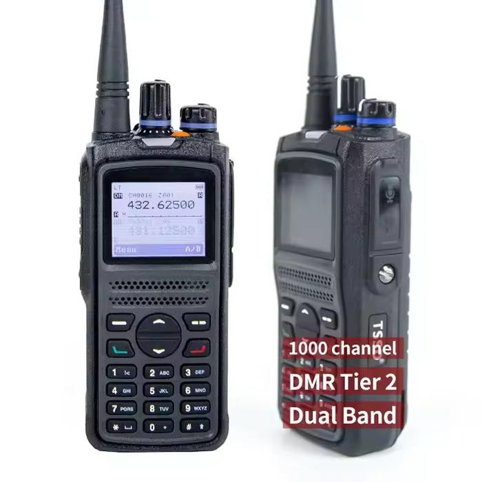 TSSD DM785 HT DMR SFR Dual Band UHF VHF 5 Watt