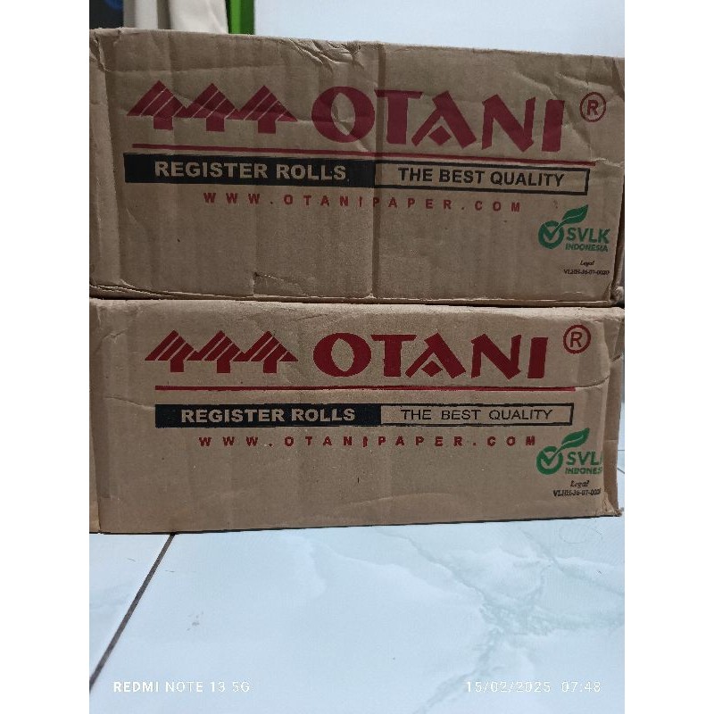 

100 Roll Otani Kertas Edc Logo BRI 57x28CO