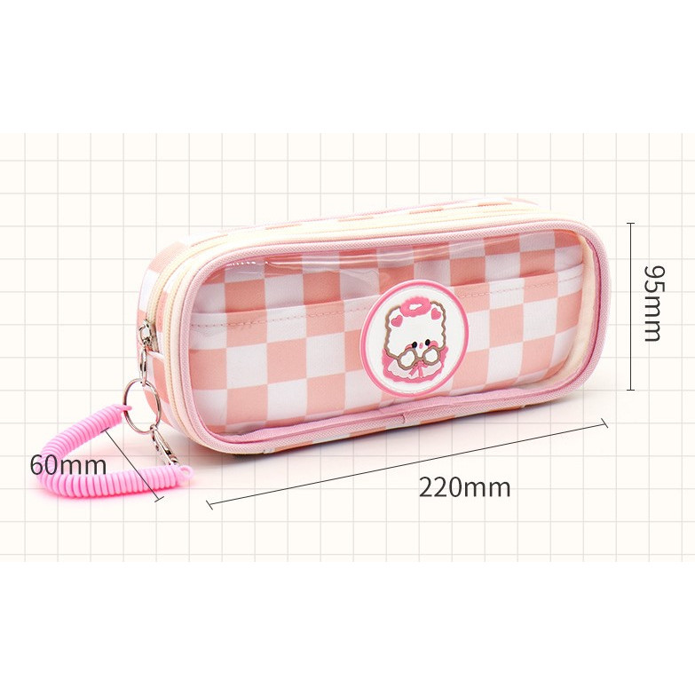 

JAMIN MURAH !!!Tempat Kotak Pensil Pen Kapasitas Besar Model Korea Dengan Pegangan Tangan FCS017(BISA LANGSUNG ORDER)