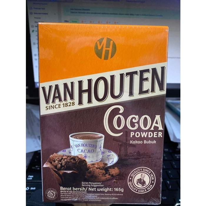 

Coklat Bubuk (Cocoa Powder) Van Houten 165gr KEMASAN BARU 165 gr
