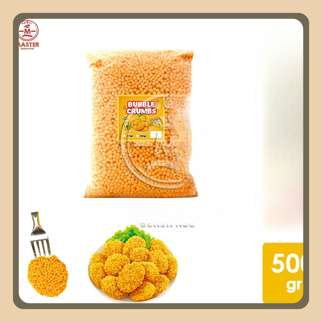 

Bubble Crumbs Crispy Nugget Rice Crispy [500 Gr]