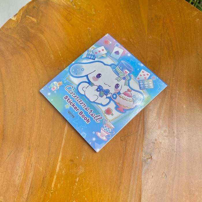 

READY Stiker Buku Kartun Sanrio Kuromi Cinnamorol Hello Kitty My Melody Sticker Book Koleksi Stiker Tempelan Karakter Lucu Unik Kado Hadiah Gift - Cinnamoroll SIAP KIRIM