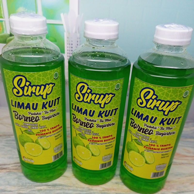 

Sirup / setrup Limau kuit Borneo botol besar - ARM