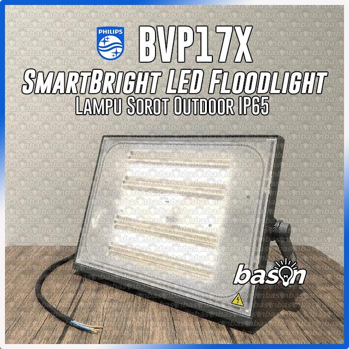 PHILIPS BVP171 BVP172 BVP173 BVP174 BVP175 BVP176 LED FloodLight - Lampu Sorot Outdoor IP65 - BVP172