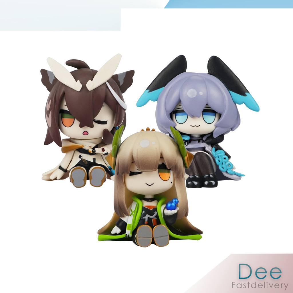 Mini Figure Collection Q Version Arknights Action Figure PVC