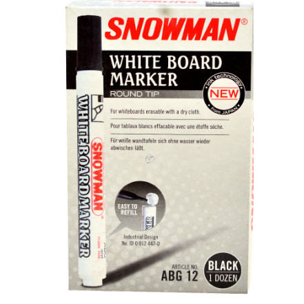 

SPIDOL WHITEBOARD SNOWMAN ABG12/BG12 LUSINAN