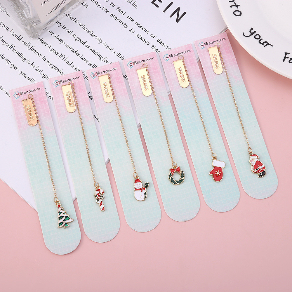 

Alloy Creative Metal Book Clip 6 Styles Beautifully Novelty Book Clip Unique Paging Marker For Organize Documents