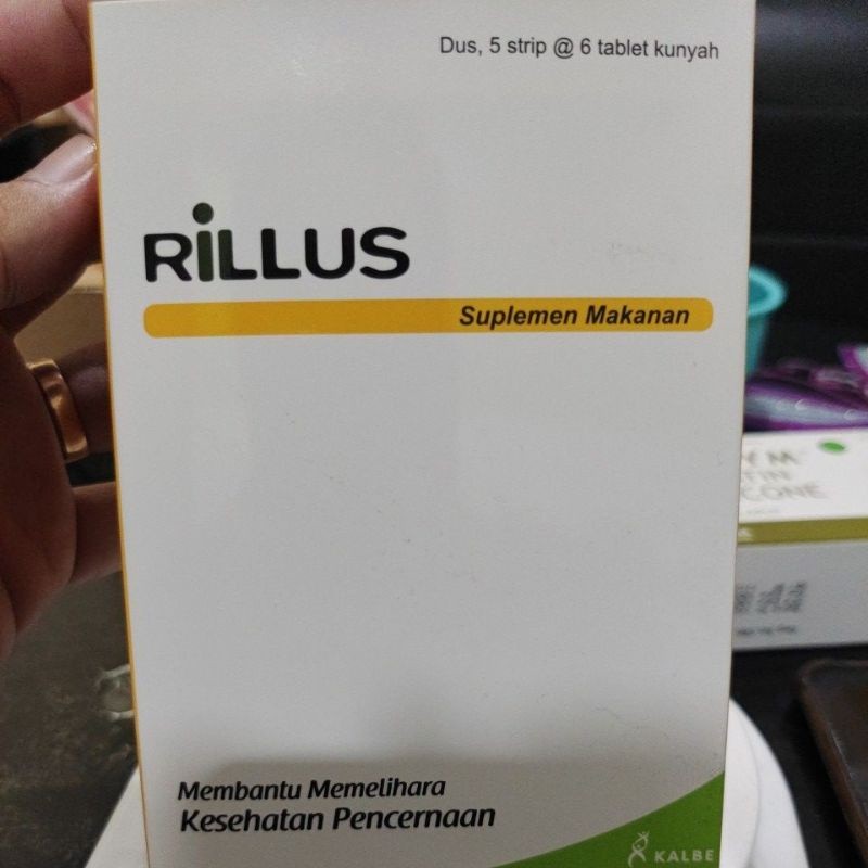 Rillus Probiotik Box 30 Tablet Kunyah H