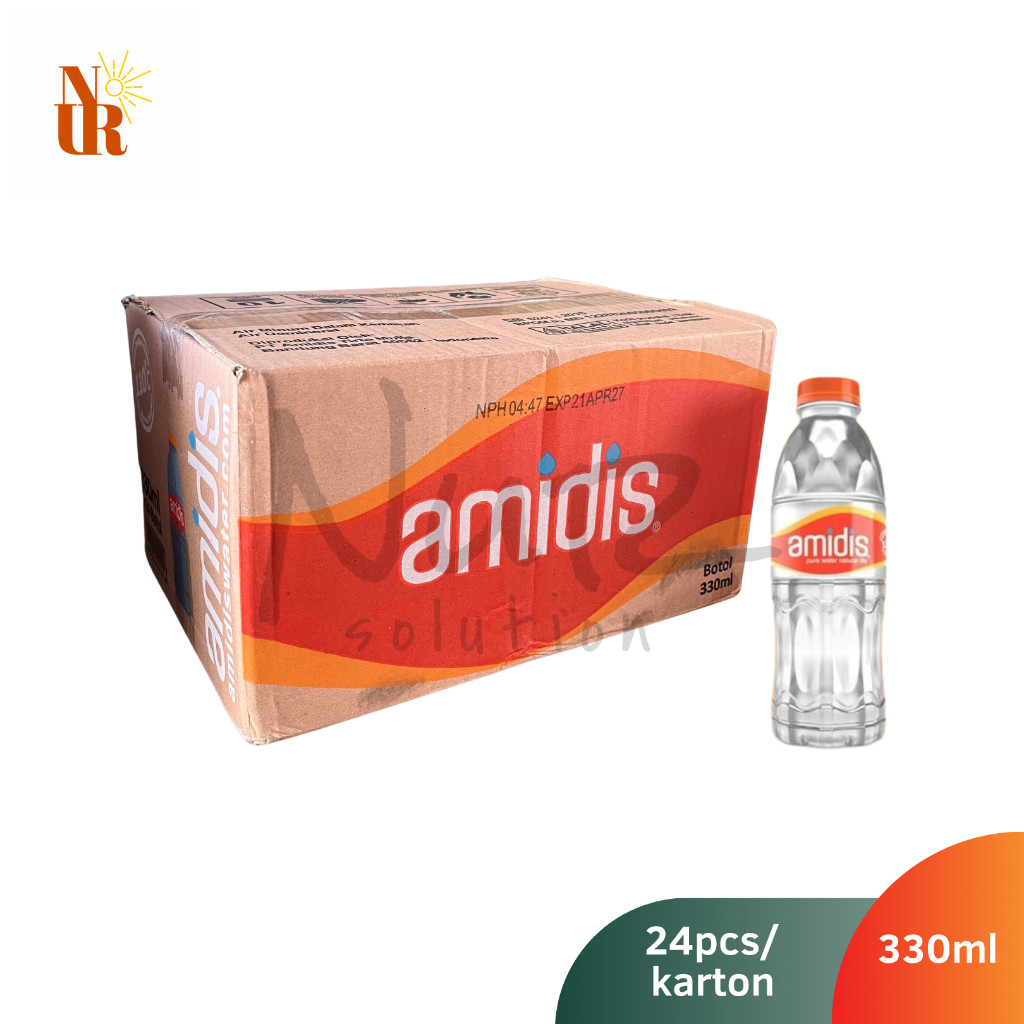 

Amidis 330ml x 24pcs [Karton] / Air Minum Distilasi