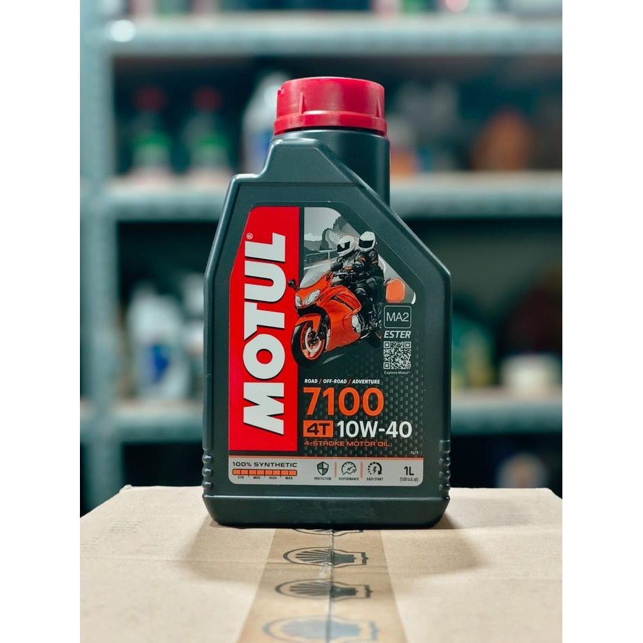 OLI MESIN MOTUL ESTER 7100 SAE 10W40 SATRIA FU VIXION R15 BYSON MX