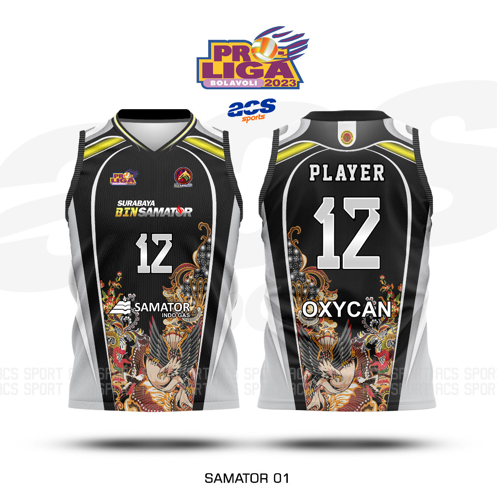 CB55 KAOS JERSEY SAMATOR PROLIGA 2023 (Free Nama, Nomor)