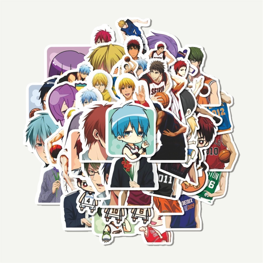 

Sticker Pack Sticker Anime Kuroko's Basketball Sticker | Sticker TUMBLR | Stiker LAPTOP KOPER HELM