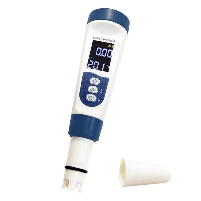 Hot Produk PH METER / PH DIGITAL / TESTER PH / ALAT PENGUKUR KEASAMAN CAIRAN AIR - PH TDS BIRU Terba