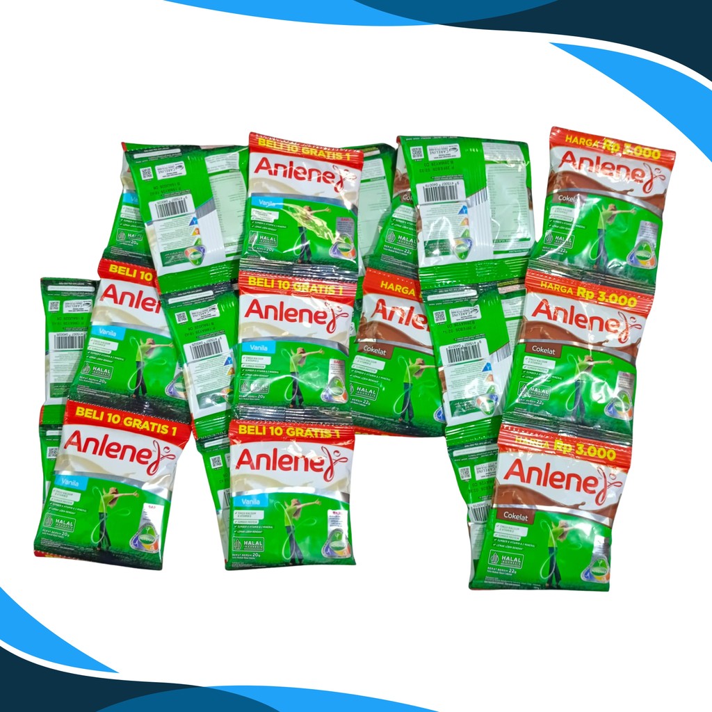 

Anlene Gold Renceng Isi 10 Sachet Coklat Vanila Live