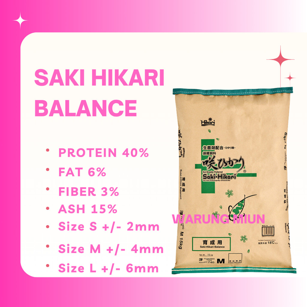 SAKI HIKARI BALANCE SINKING SIZE MEDIUM