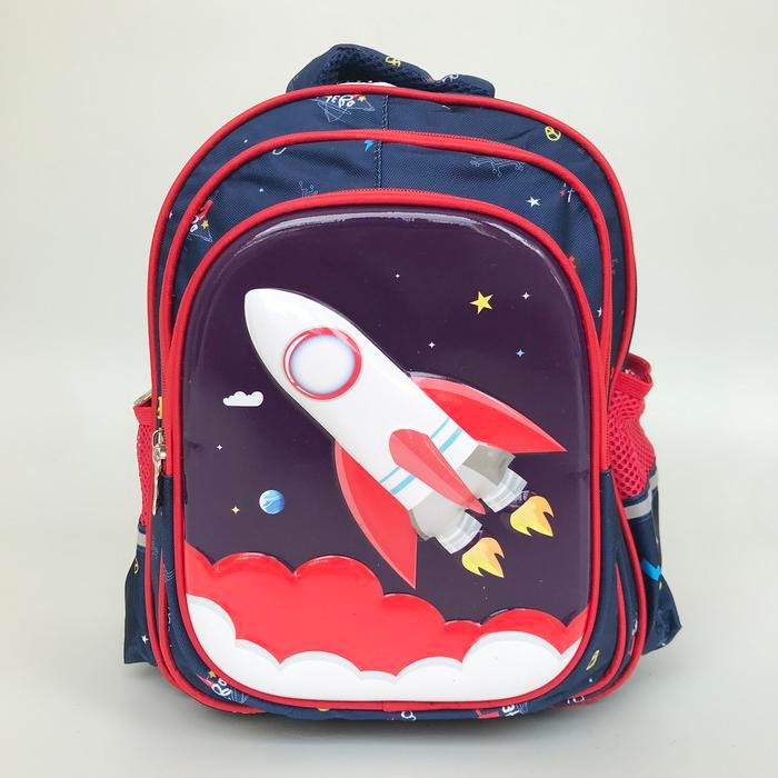 Terlaris  -YX20706 Ransel Tas Anak Sekolah Perempuan Lakilaki BackpackImpor TK14" - ROKET