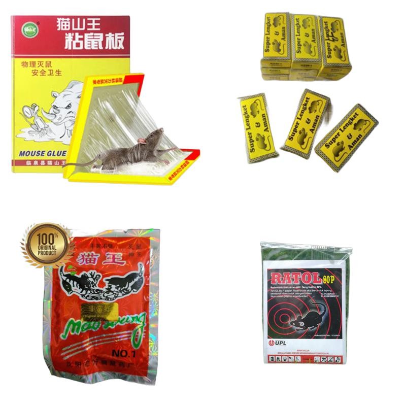 Aneka Racun Tikus Racun Kecoa Racun Cicak Racun Semut dan Lem Tikus