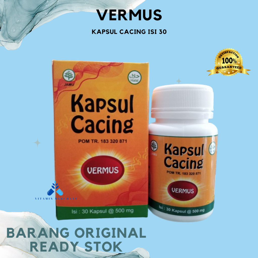Vermus Kapsul Cacing Isi 30 - vm2