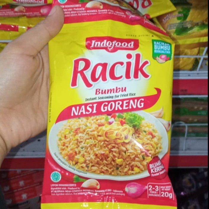 

Racik Nasi Goreng 1 rcg / bumbu instan nasi goreng