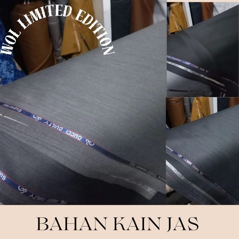 kain wool asli gucci bahan seragam pemda jas celana premium wool