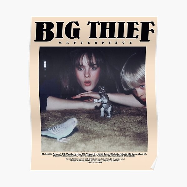 

Big Thief Old Inspired Poster Picture Print Mural Home Art Decoration Modern Wall Painting Room Decor Vintage Funny No Frame