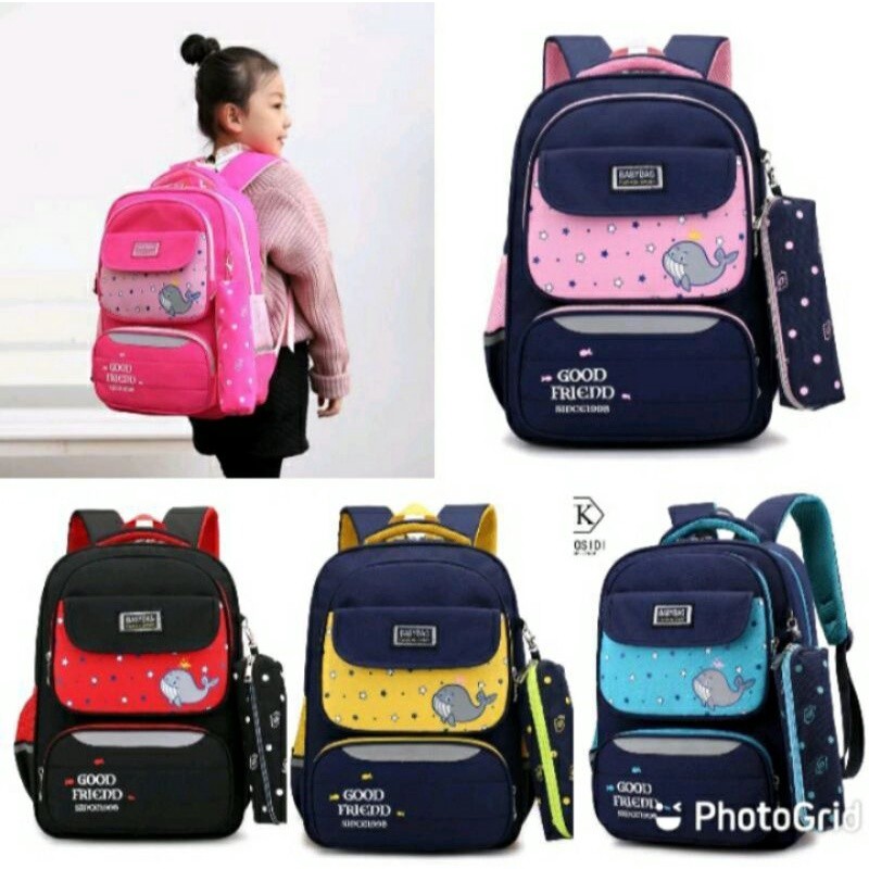 Tas Ransel Sekolah Anak SD TK SMP PAUD - Murah Kualitas Premium Import | Bisa COD Bandar Lampung

