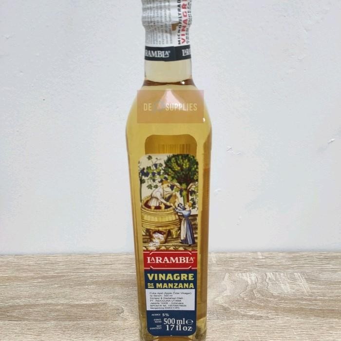 

La Rambla Apple Cider Vinegar 500ml - Cuka Apel Spanyol Larambla
